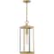 Quoizel Westover 1-Light Antique Brass Outdoor Hanging Lantern WVR1907A - alternate 3